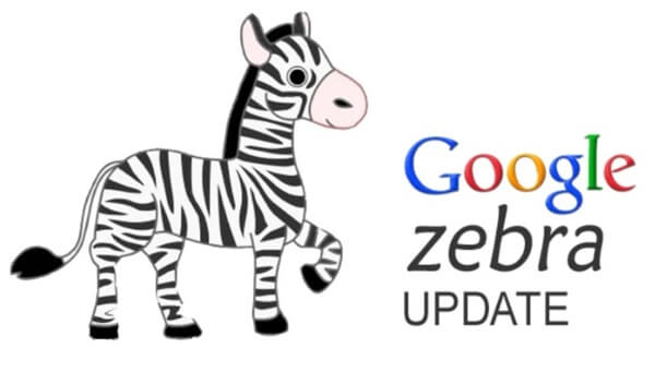 Thuật toán Google Zebra – Thuật toán ngựa vằn
