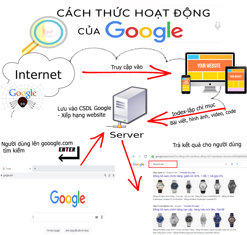 Cơ Chế Hoạt Động Của Google Search